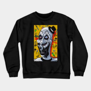 Clown art of art the clown for clowns and those who like clowns Crewneck Sweatshirt